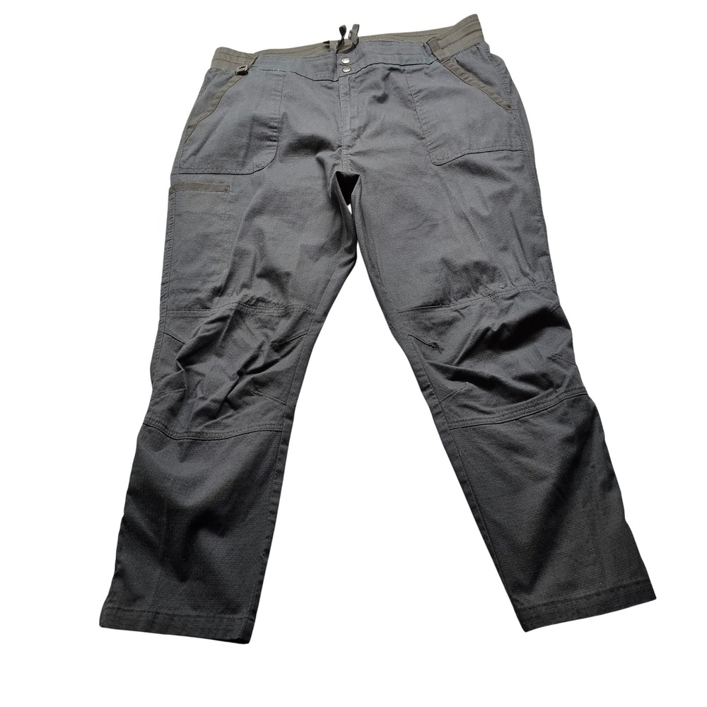 Carhartt Force Ripstop Scrub Pants Womens 2XL Petite Gray Cargo Medical C51118